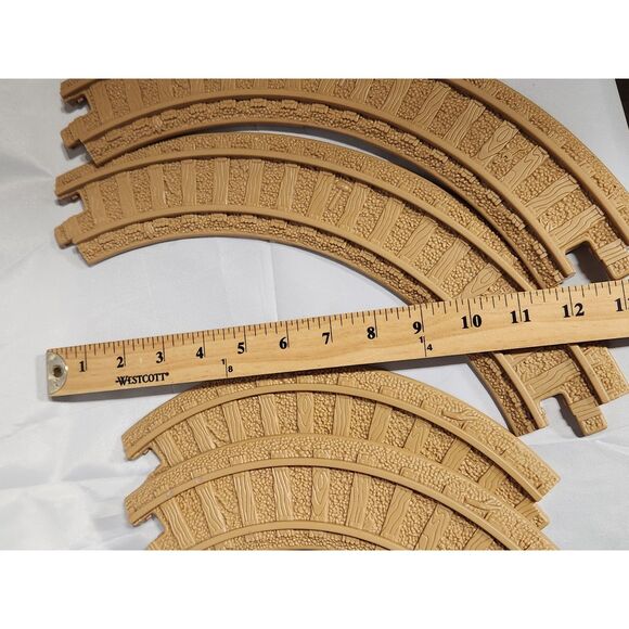 Fisher-Price Geo Trax Tan Track Pieces - Picture 3 of 4